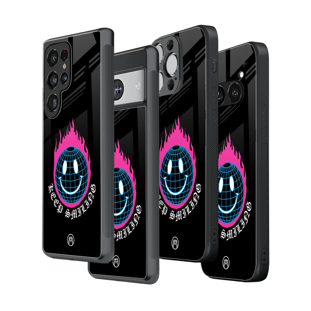 Stylish Glass Back Case for All Smartphones – iPhone, Samsung, OnePlus, Pixel, Redmi, Oppo, Vivo, Motorola