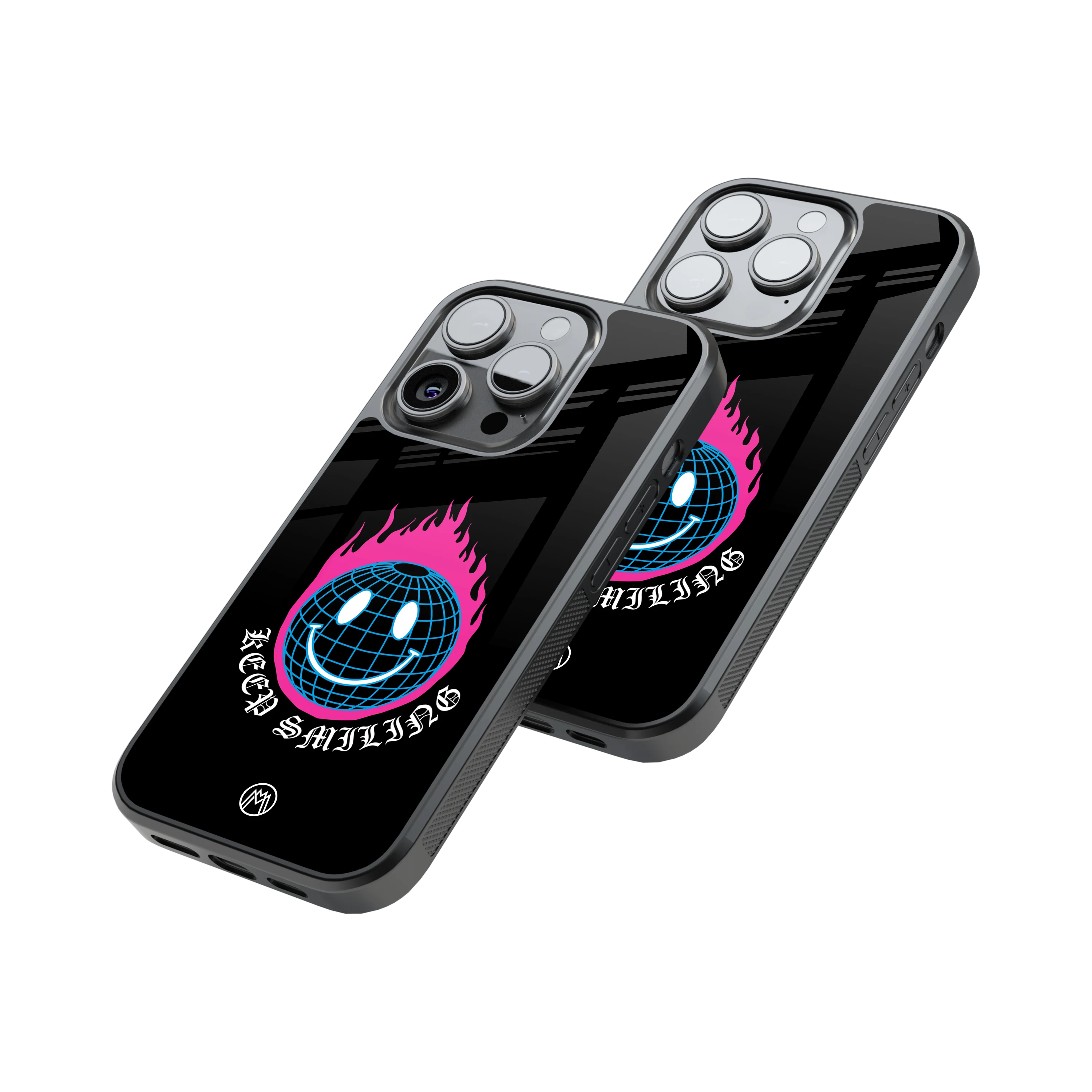Protective Glass Back Phone Case Compatible with iPhone, Samsung, OnePlus, Pixel & More