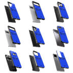 Durable Glass Back Mobile Case for iPhone, Samsung, OnePlus, Google Pixel, Redmi, Vivo, Oppo