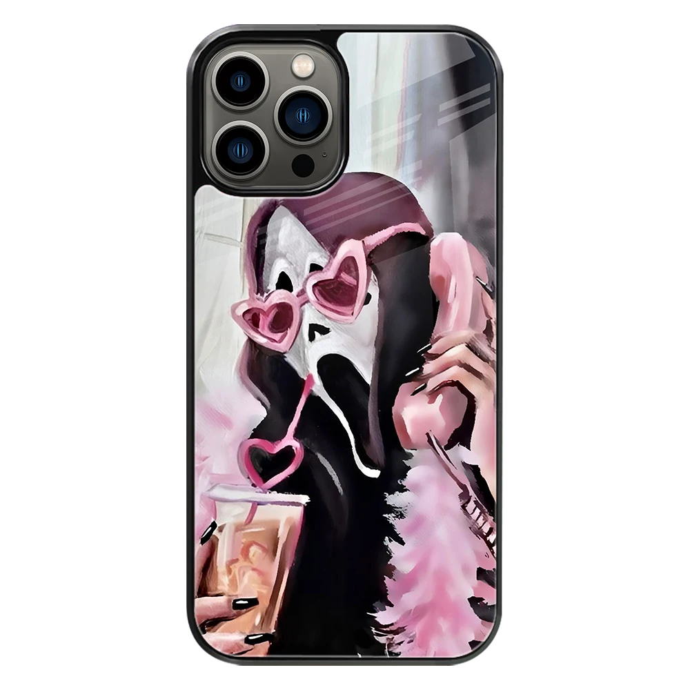 Premium Glass Back Mobile Phone Cover for iPhone, Samsung, OnePlus, Google Pixel, Redmi, Oppo, Vivo & Realme