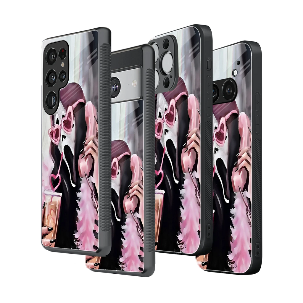 Stylish Glass Back Case for All Smartphones iPhone, Samsung, OnePlus, Pixel, Redmi, Oppo, Vivo, Motorola