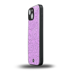 kinda sad kinda happy back phone cover | glass case for iphone 13 mini