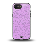 kinda sad kinda happy back phone cover | glass case for iphone 16e