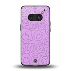 kinda sad kinda happy back phone cover | glass case for nothing phone 2a