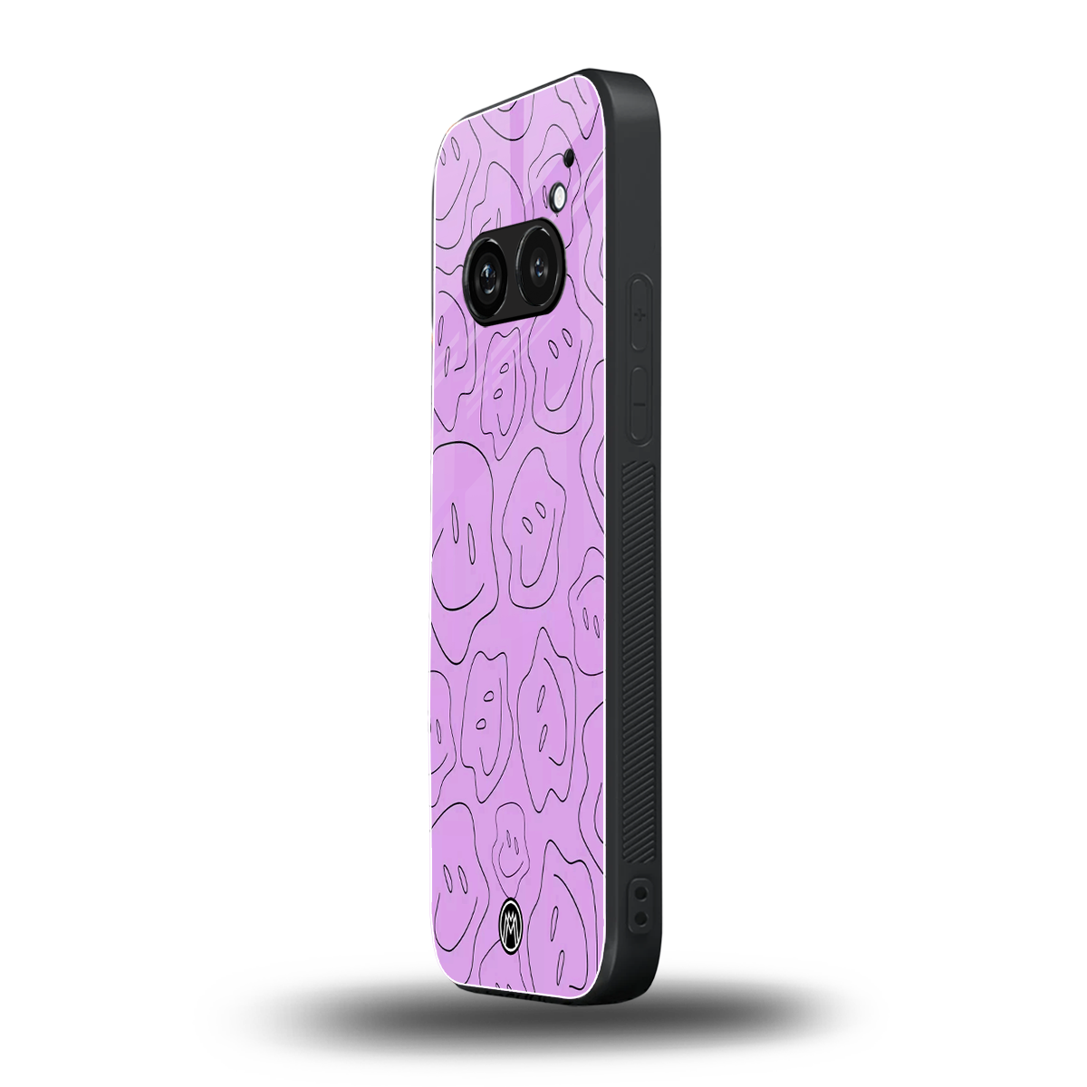 kinda sad kinda happy back phone cover | glass case for nothing phone 2a