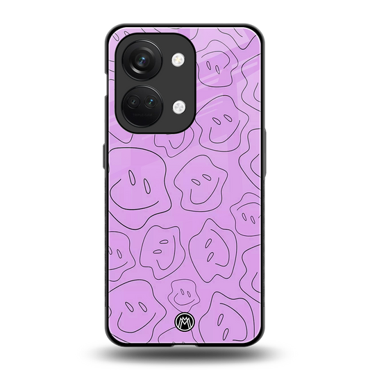 kinda sad kinda happy back phone cover | glass case for oneplus nord 3