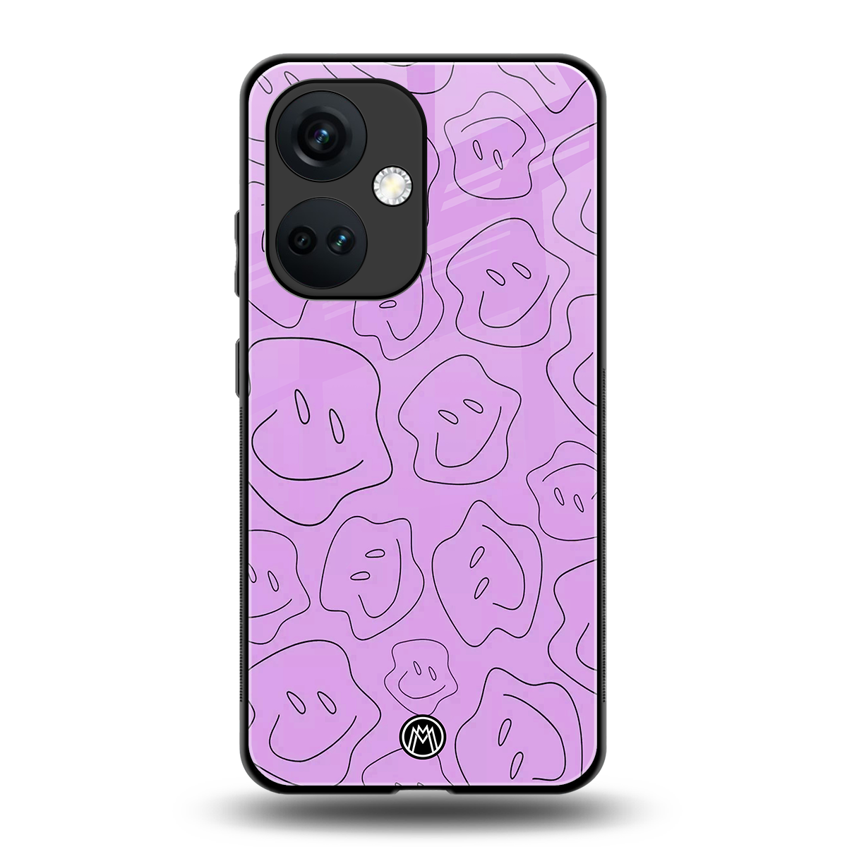kinda sad kinda happy back phone cover | glass case for oneplus nord ce 3