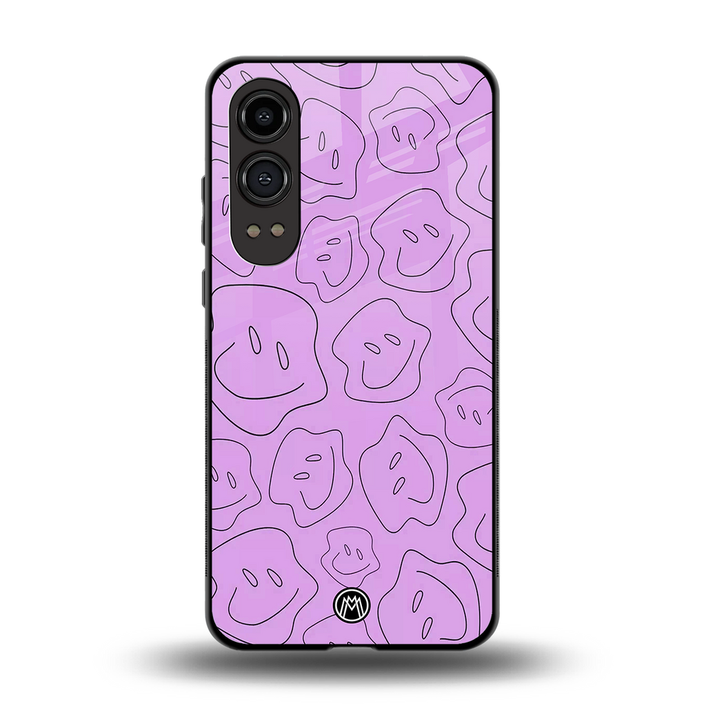 kinda sad kinda happy back phone cover | glass case for oneplus nord ce 4 lite