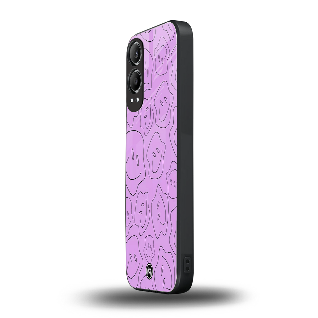 kinda sad kinda happy back phone cover | glass case for oneplus nord ce 4 lite