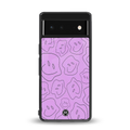 kinda sad kinda happy back phone cover | glass case for Google Pixel 6A