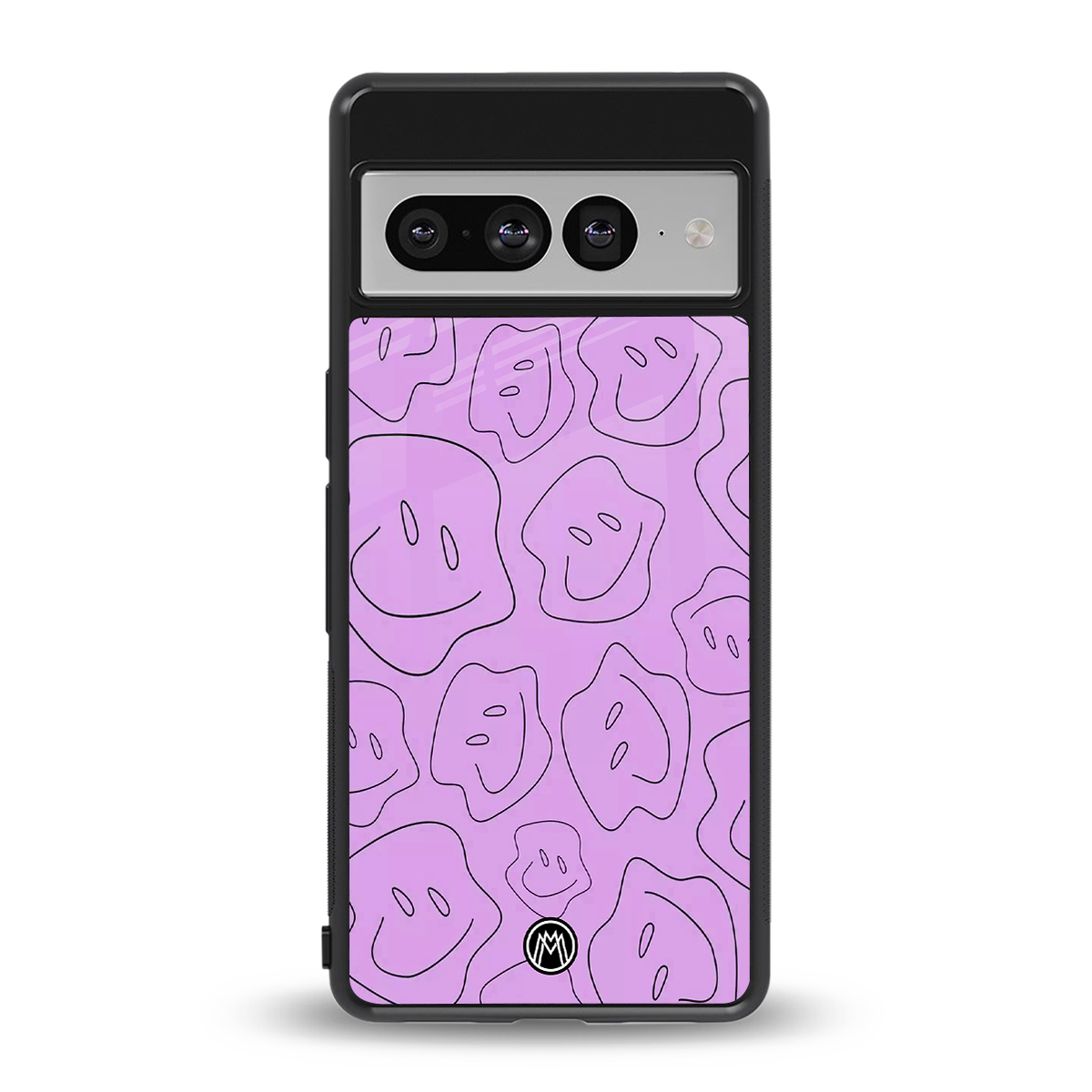 kinda sad kinda happy back phone cover | glass case for google pixel 7 pro