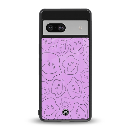 kinda sad kinda happy back phone cover | glass case for Google Pixel 7