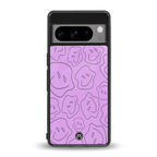kinda sad kinda happy back phone cover | glass case for google pixel 8 pro