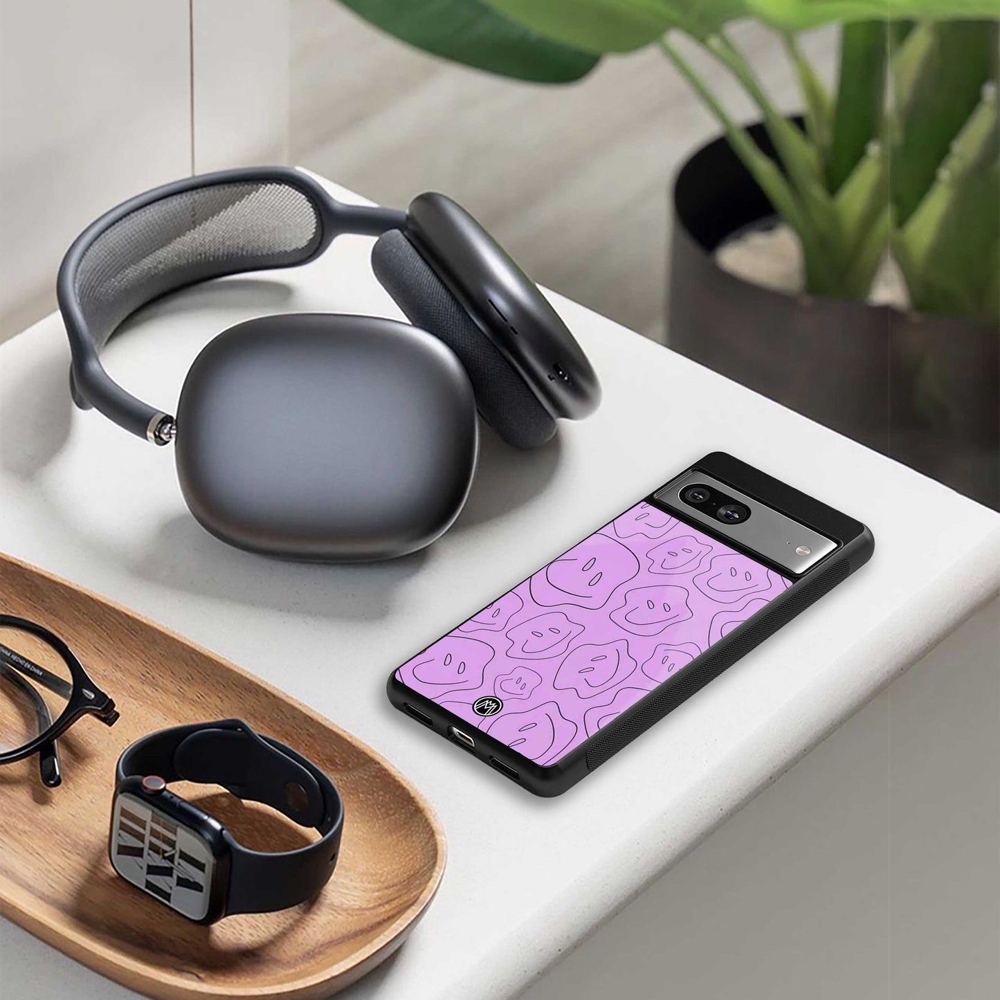 kinda sad kinda happy back phone cover | glass case for oneplus nord 4