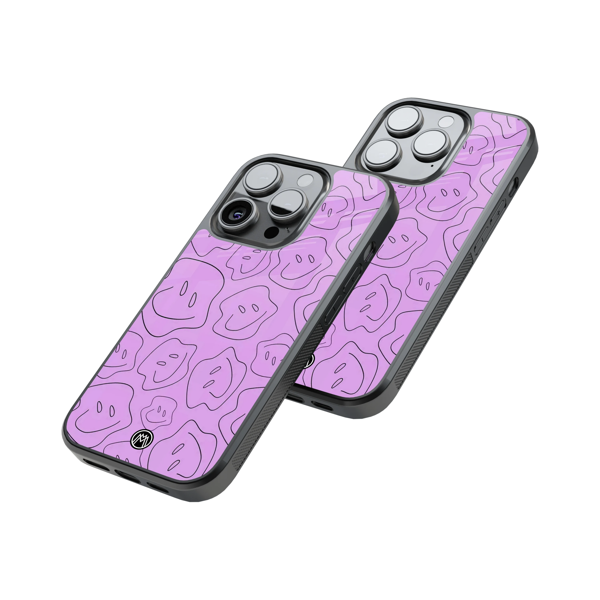 Protective Glass Back Phone Case Compatible with iPhone, Samsung, OnePlus, Pixel & More