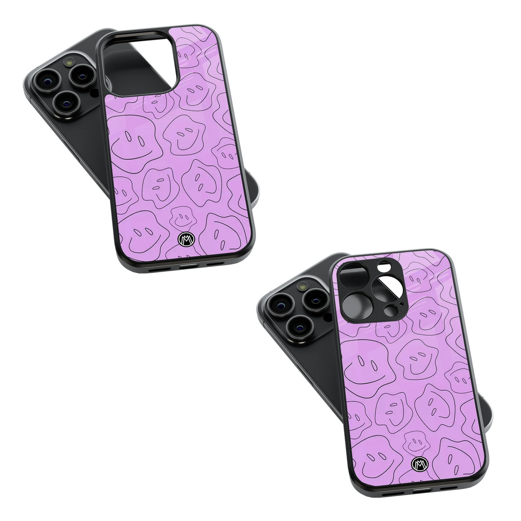 Trendy Glass Back Mobile Case for iPhone, Samsung, Redmi, OnePlus, Google Pixel, Motorola