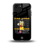king james back phone cover | glass case for iphone 13 mini