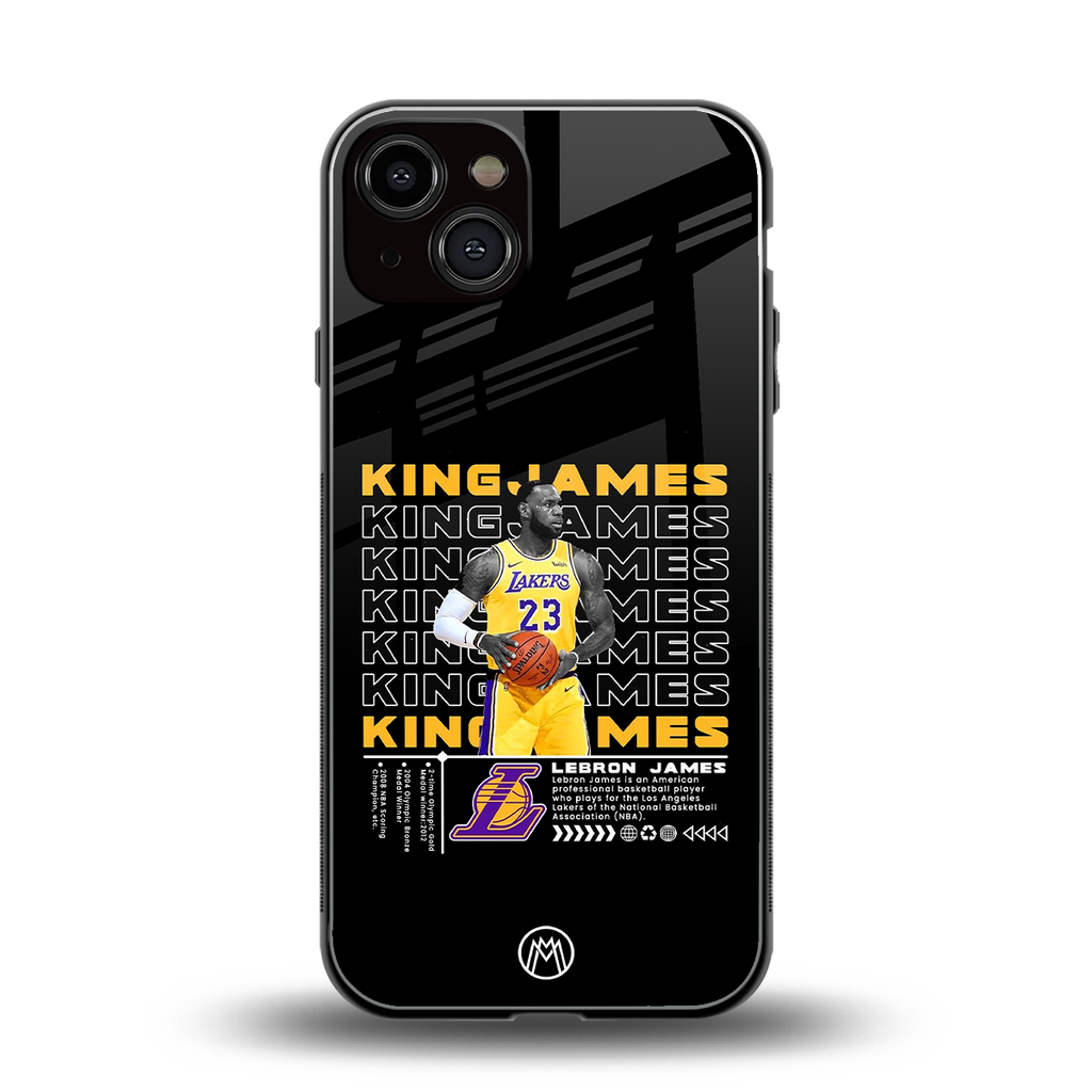 king james back phone cover | glass case for iphone 13