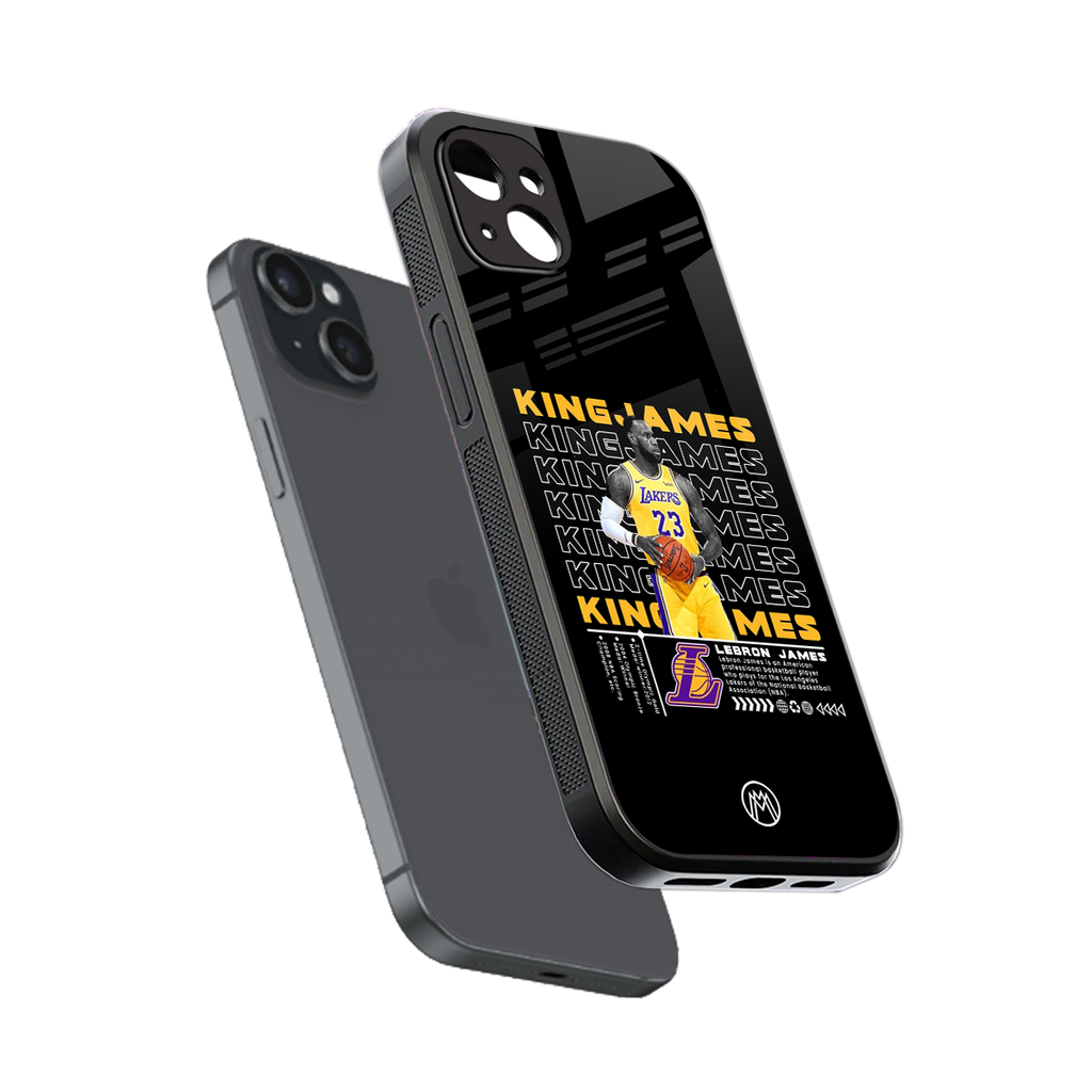 king james back phone cover | glass case for iphone 15 plus