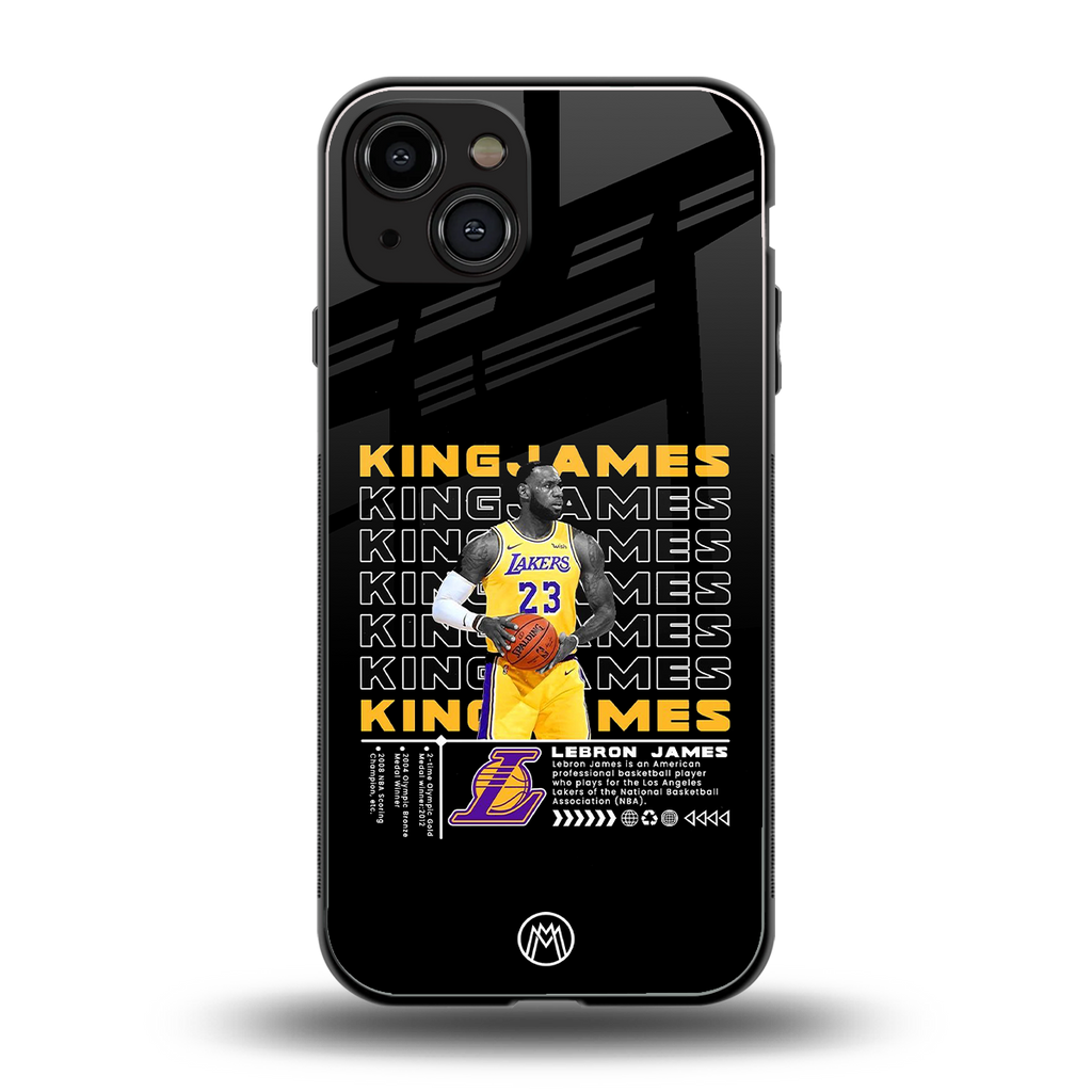 king james back phone cover | glass case for iphone 15