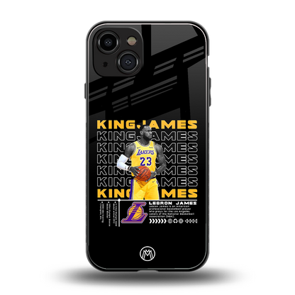 king james back phone cover | glass case for iphone 15