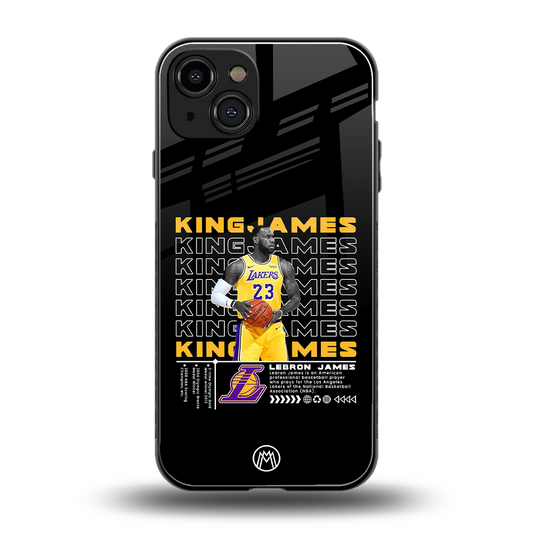 king james back phone cover | glass case for iphone 15