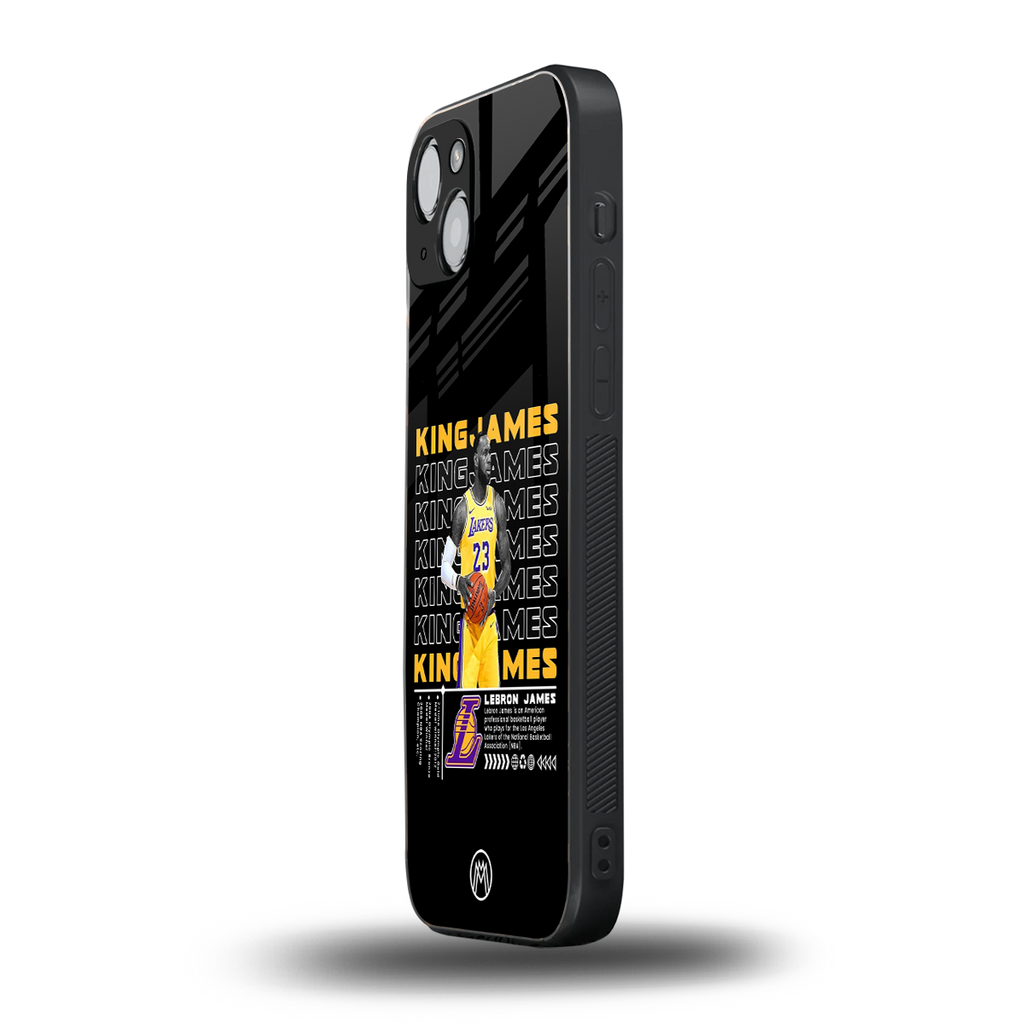king james back phone cover | glass case for iphone 15