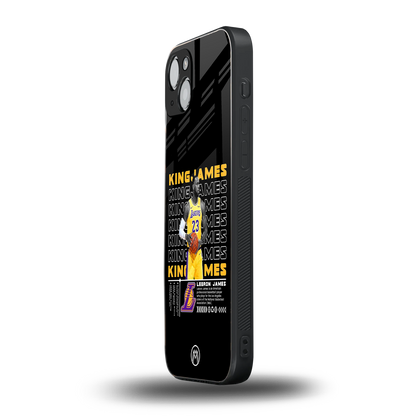 king james back phone cover | glass case for iphone 15
