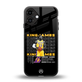 king james back phone cover | glass case for iphone 16 plus