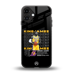 king james back phone cover | glass case for iphone 16 plus
