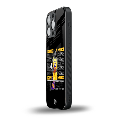 king james back phone cover | glass case for iphone 16 pro max