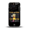 king james back phone cover | glass case for iphone 16 pro