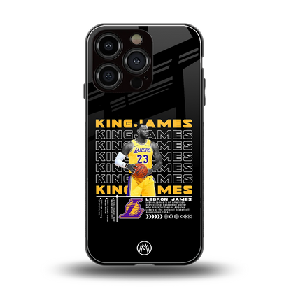 king james back phone cover | glass case for iphone 16 pro