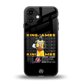 king james back phone cover | glass case for iphone 16