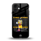 king james back phone cover | glass case for iphone 16