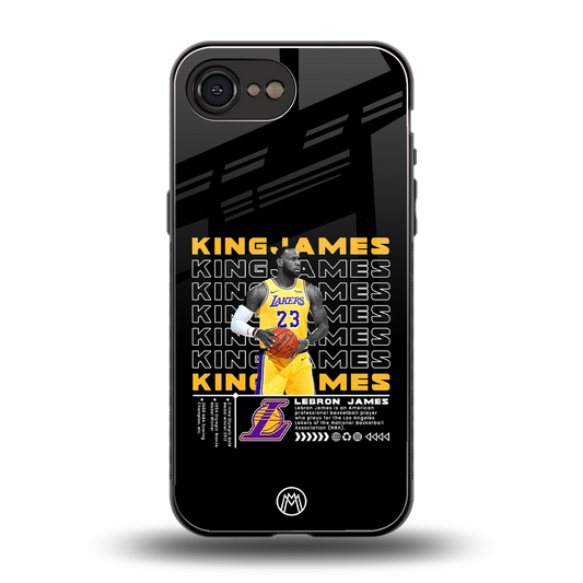 king james back phone cover | glass case for iphone 16e