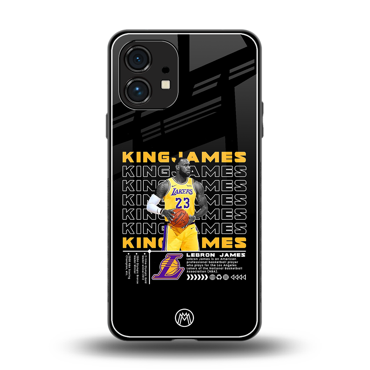 king james back phone cover | glass case for nothing phone 1