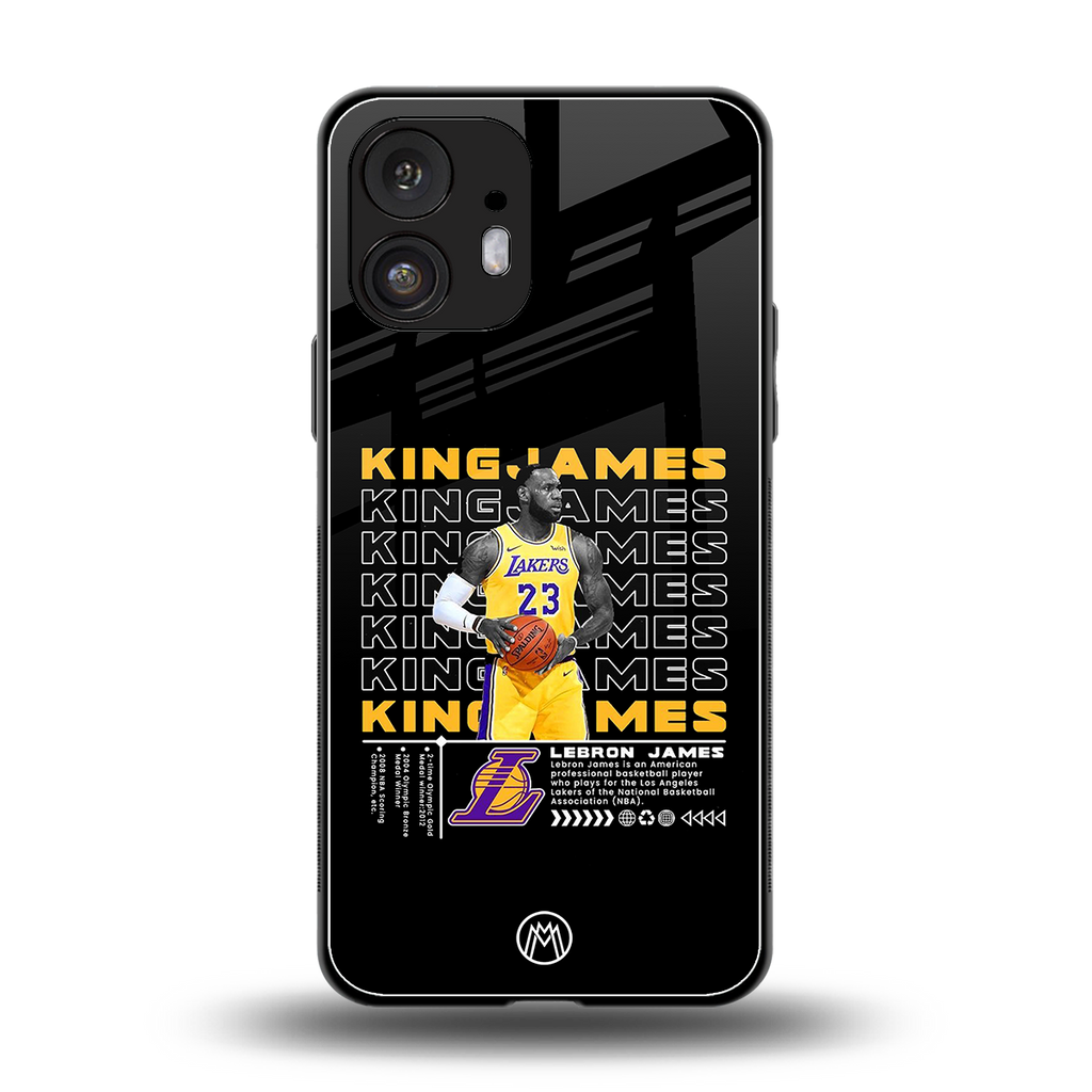 king james back phone cover | glass case for nothing phone 2