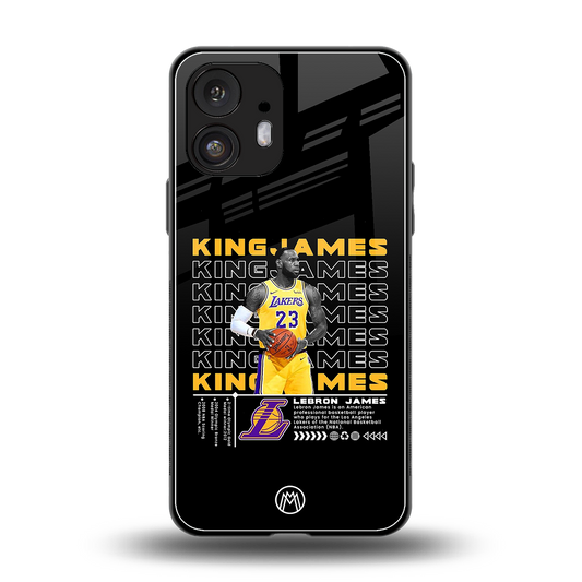 king james back phone cover | glass case for nothing phone 2