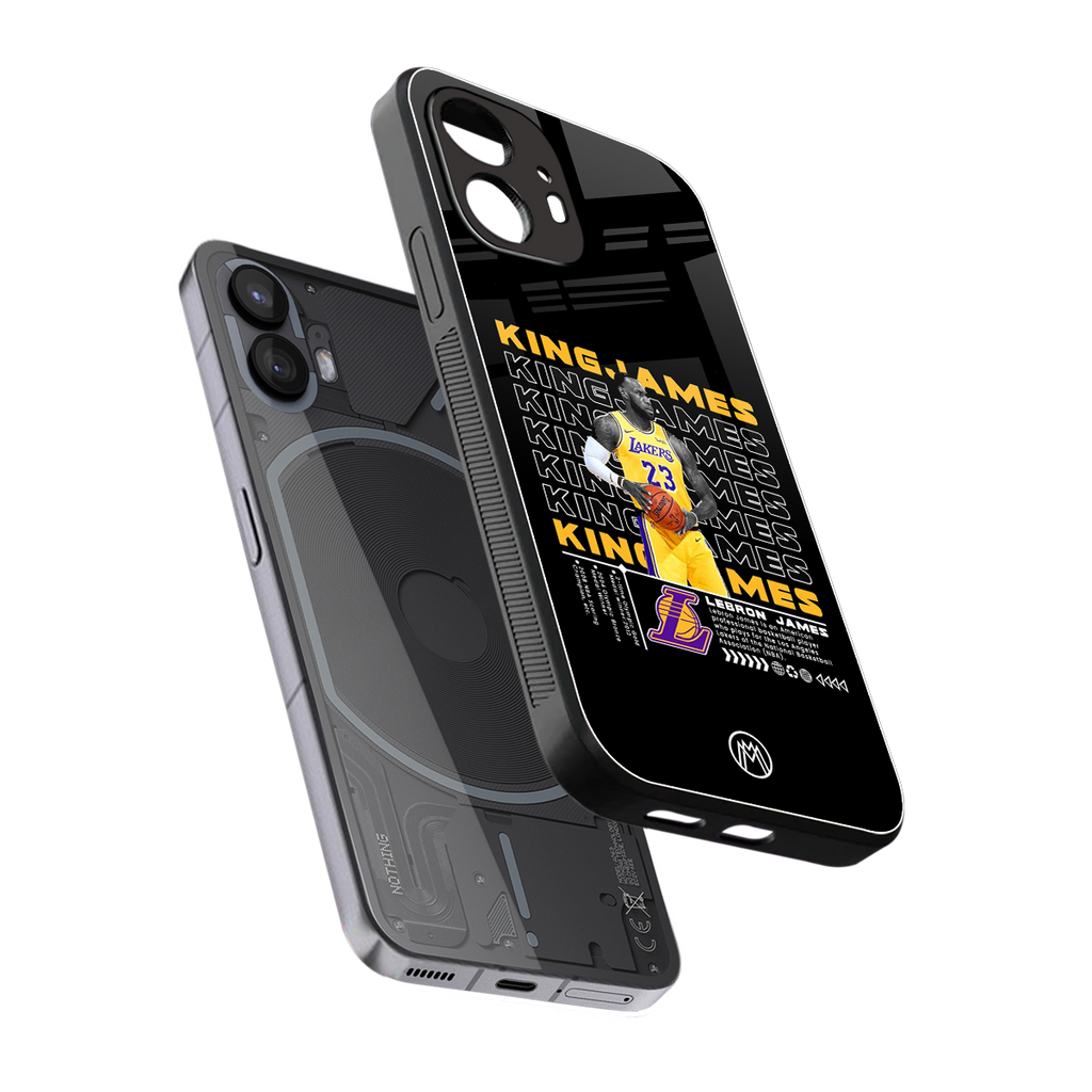 king james back phone cover | glass case for nothing phone 2