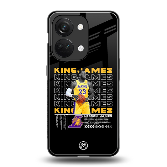 king james back phone cover | glass case for oneplus nord 3