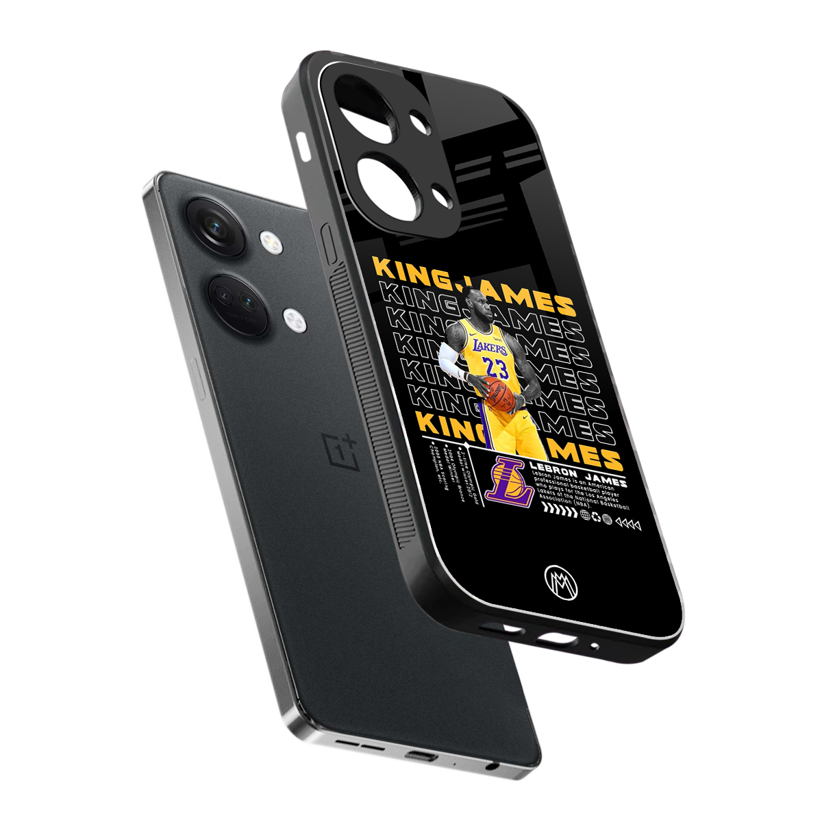 king james back phone cover | glass case for oneplus nord 3