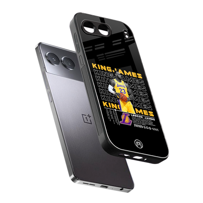 king james back phone cover | glass case for oneplus nord 4