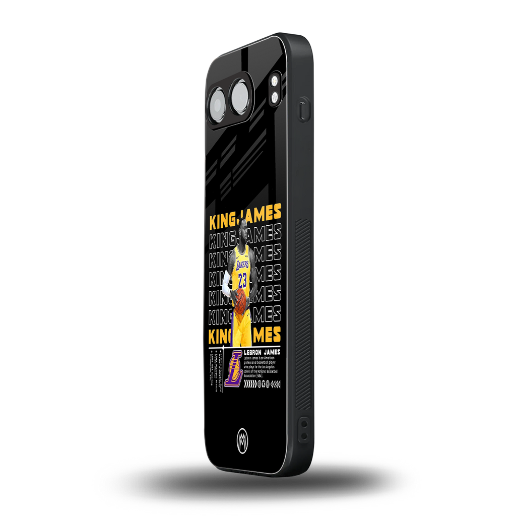 king james back phone cover | glass case for oneplus nord 4