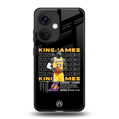 king james back phone cover | glass case for oneplus nord ce 3