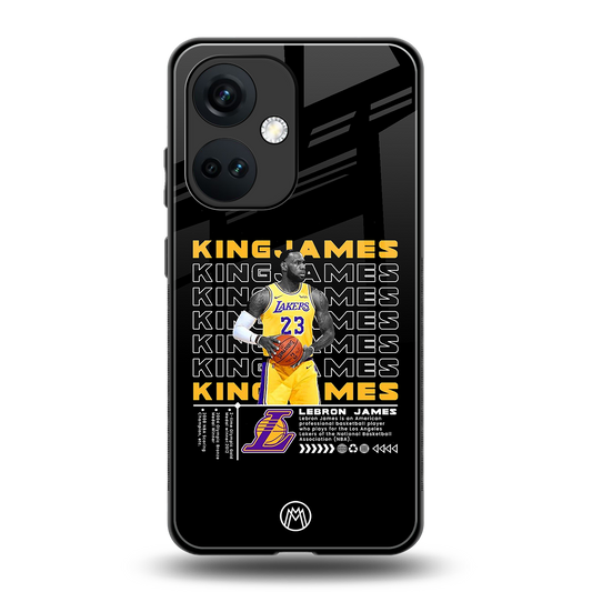 king james back phone cover | glass case for oneplus nord ce 3