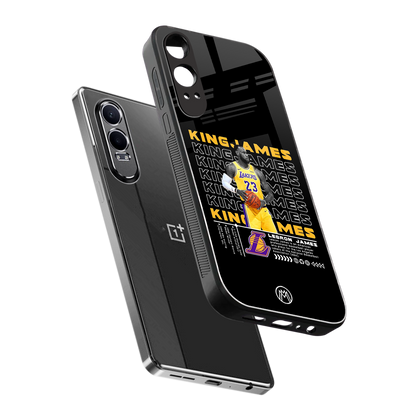 king james back phone cover | glass case for oneplus nord ce 4 lite