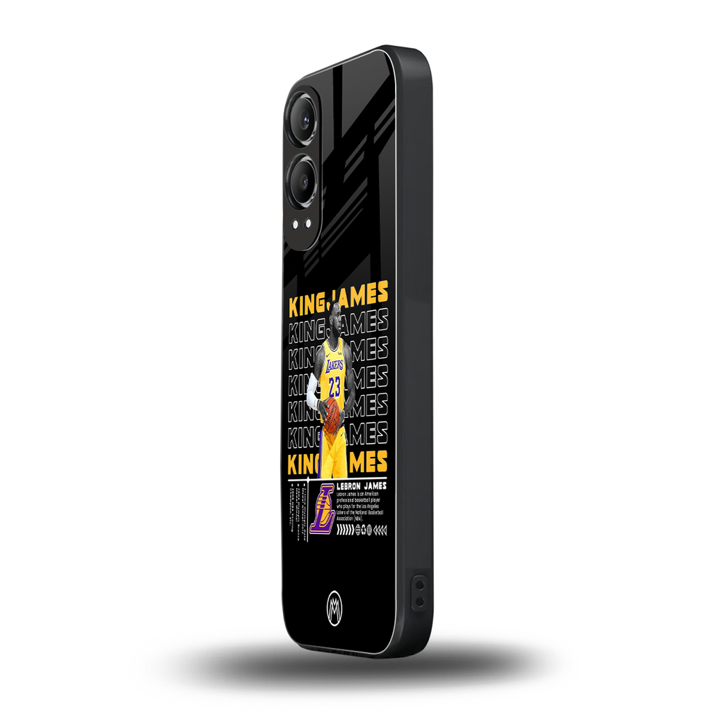king james back phone cover | glass case for oneplus nord ce 4 lite
