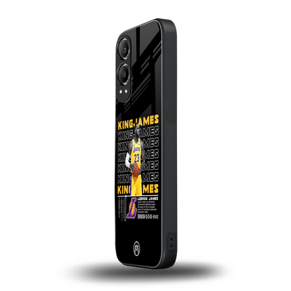 king james back phone cover | glass case for oneplus nord ce 4 lite