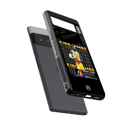 king james back phone cover | glass case for google pixel 6 pro